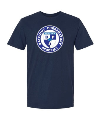 Baypoint Prep Navy Blue YOUTH T-shirt