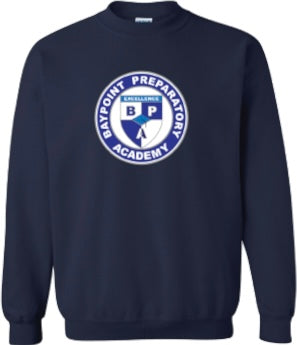 Baypoint Prep Navy Crewneck